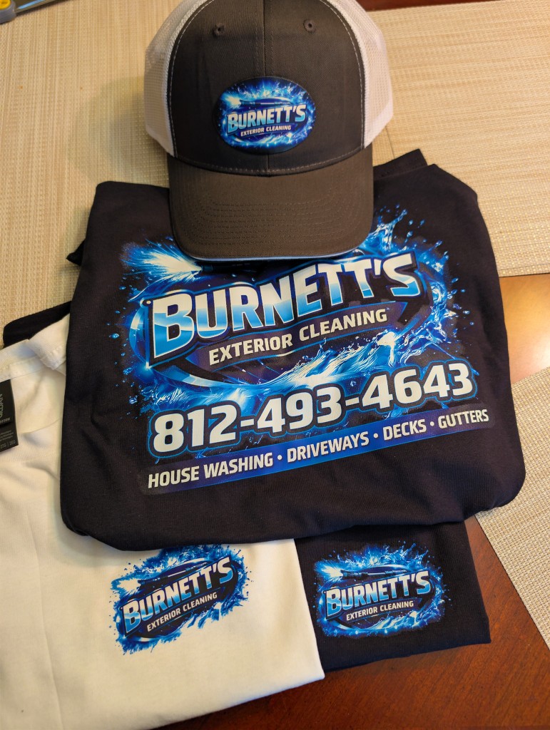 Branded hat and shirt set